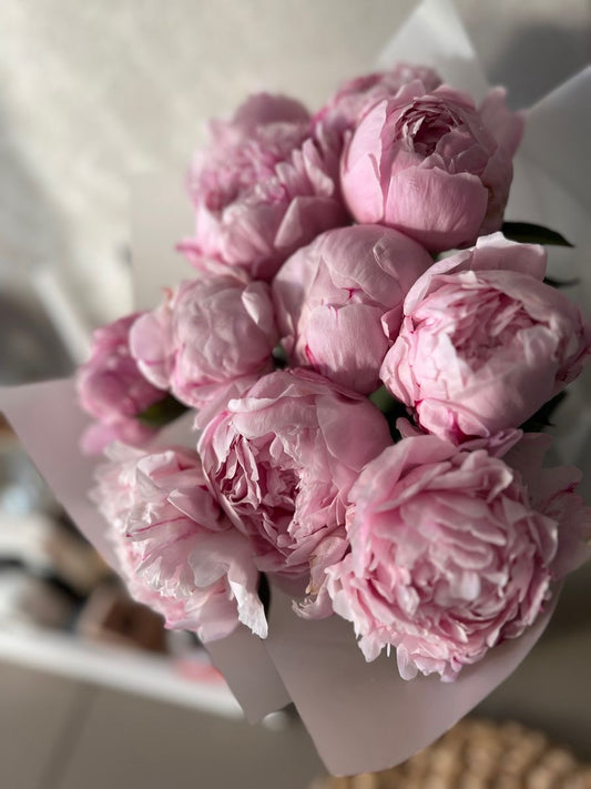 Soft Pink Peony Bouquet