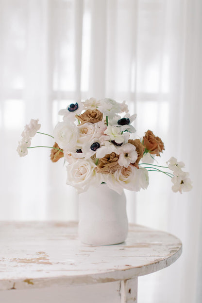 Boho Creams & Neutrals Floral Arrangement