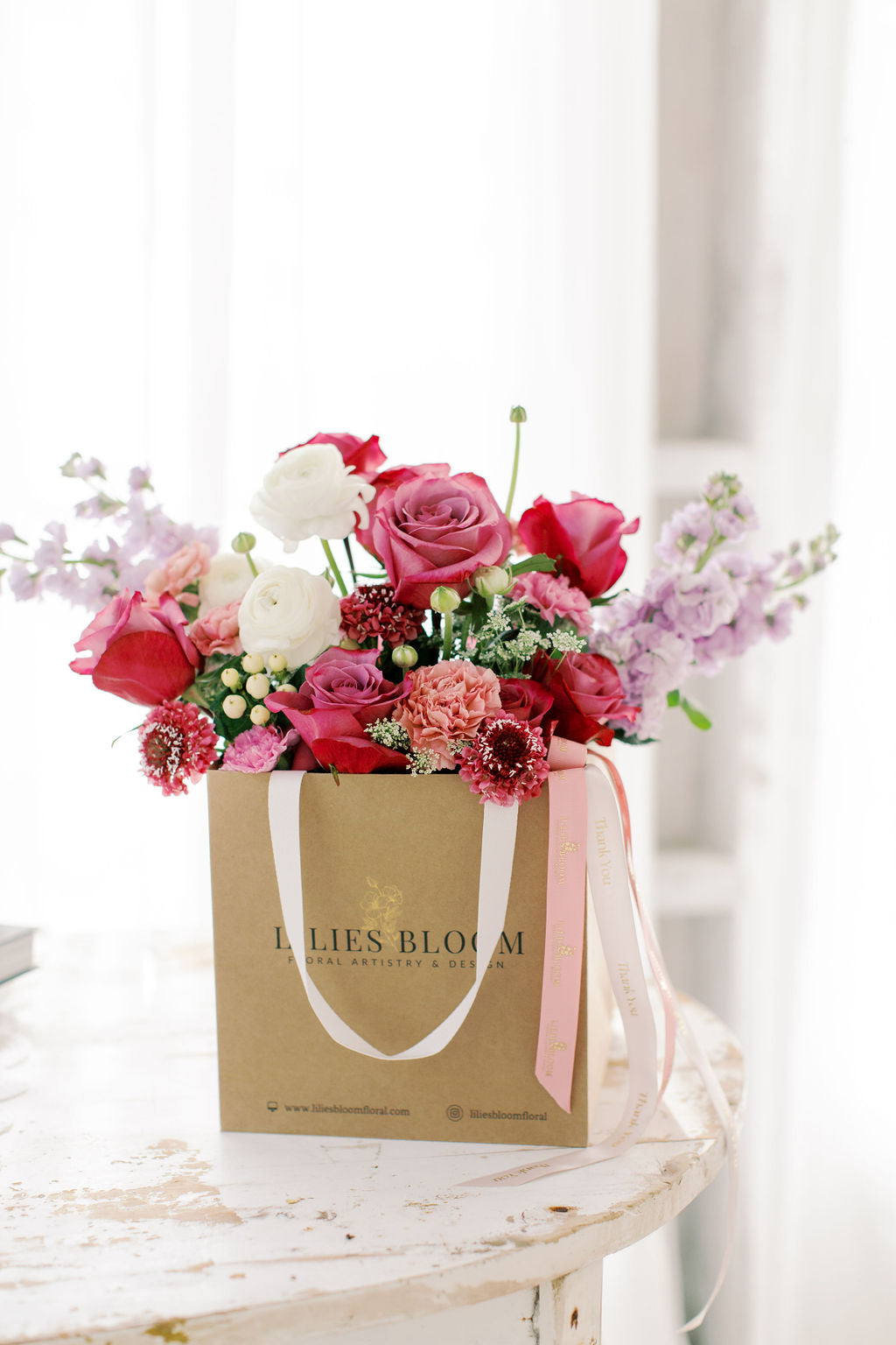 Shades of Pink Floral Arrangement