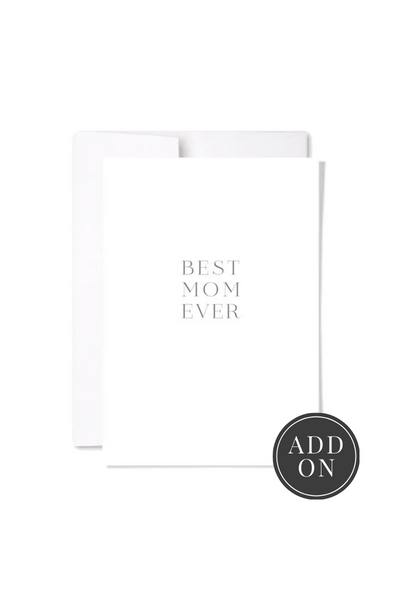 Best Mom Ever Greeting Card