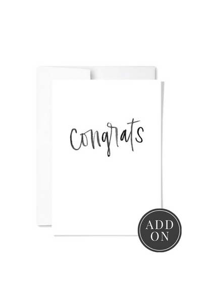 Congrats Greeting Card