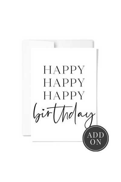 Happiest Birthday Greeting Card