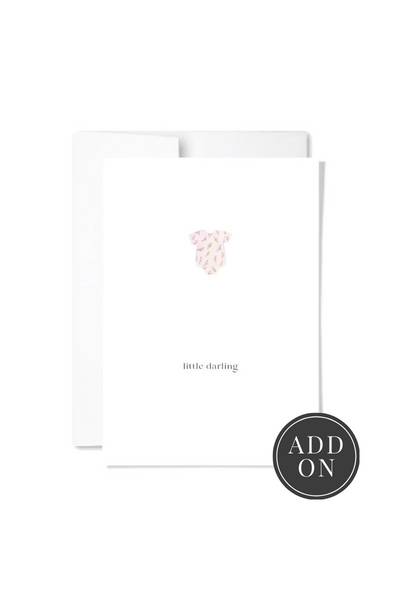 Little Darling Greeting Card