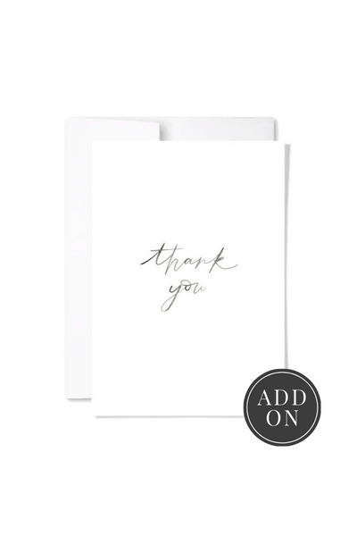 Thank You Greeting Card